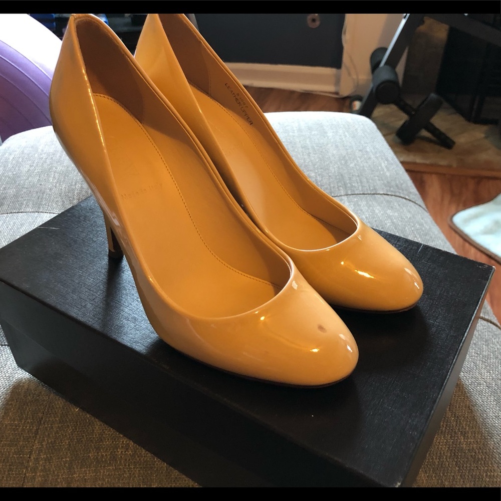 J. Crew Mona Patent Pumps Warm Bisque Size 7